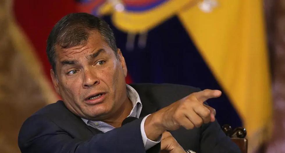Rafael Correa, expresidente y prófugo de la Justicia de Ecuador.