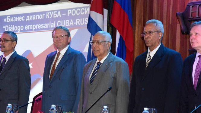 XI Reunión del Comité Empresarial Cuba-Rusia.