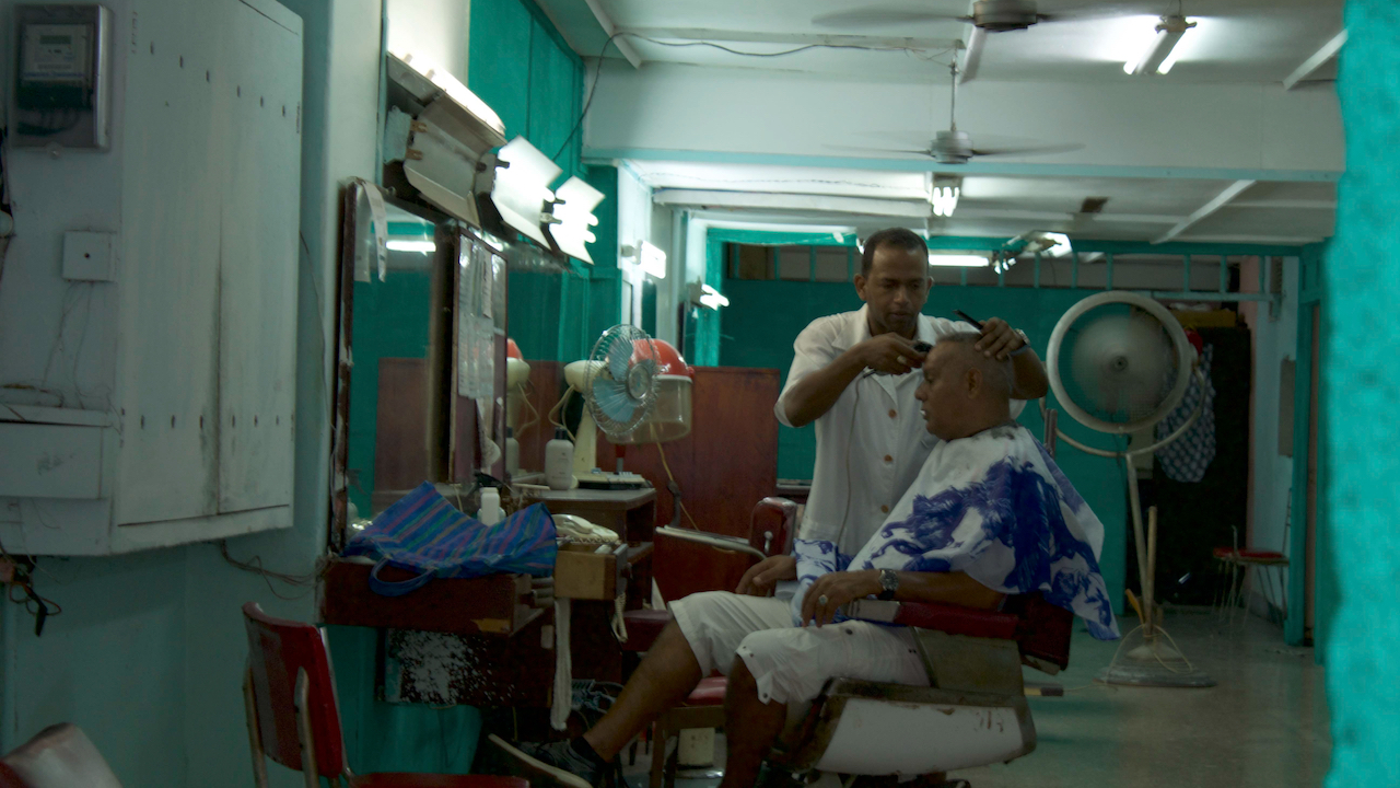Barbería cubana.