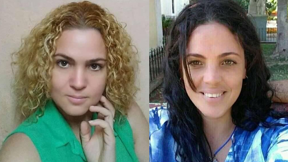 María Cristina y Angélica Garrido Rodríguez, prisioneras del 11J. 