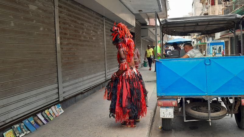 A street in Havana.