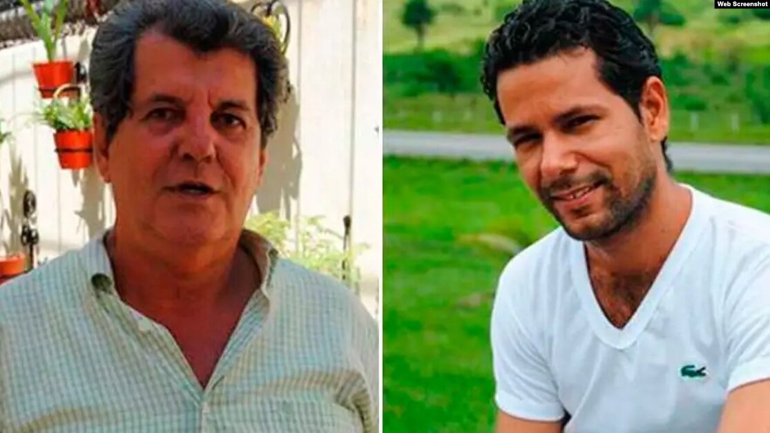 Los opositores cubanos Oswaldo Payá y Harold Cepero. 
