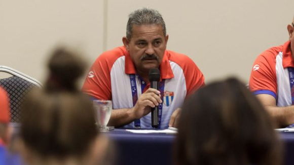 José Antonio Miranda, subjefe de la delegación cubana en San Salvador 2023.