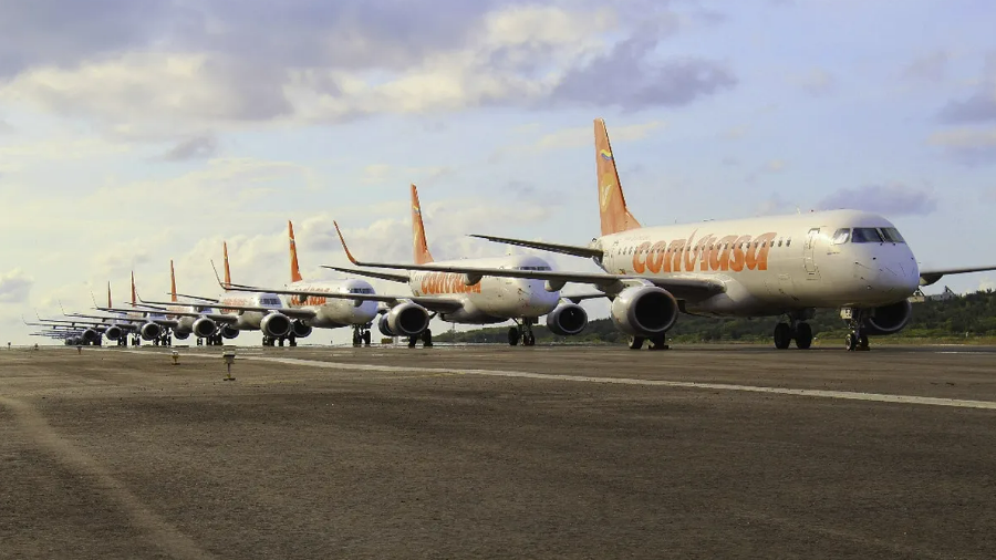 Aviones de la venezolana Conviasa.