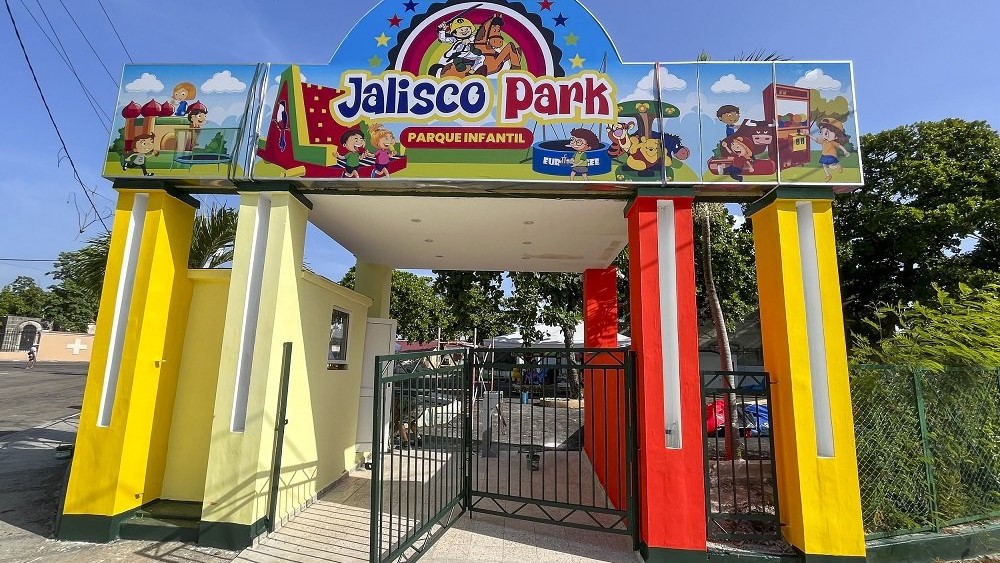 El Jalisco Park, listo para su reinauguración.