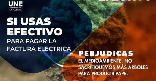 Cartel promocional de la Empresa Eléctrica de La Habana.
