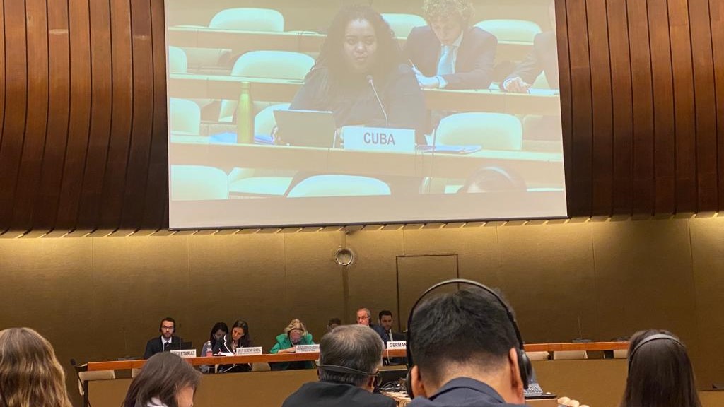 Intervención de la delegación cubana en el Consejo de Derechos Humanos de la ONU.
