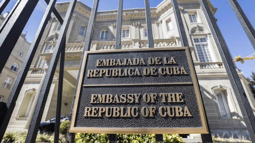Embajada de Cuba en EEUU.