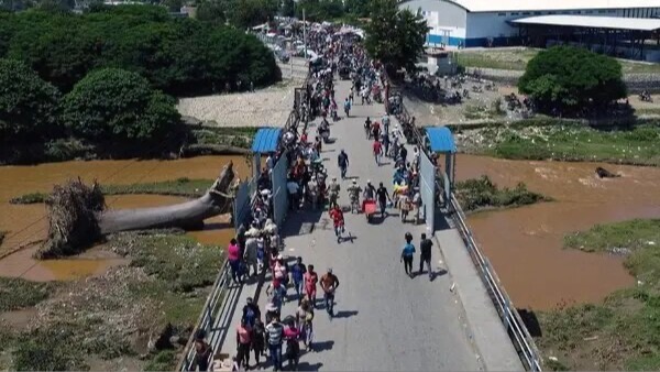 Frontera entre República Dominicana y Haití.