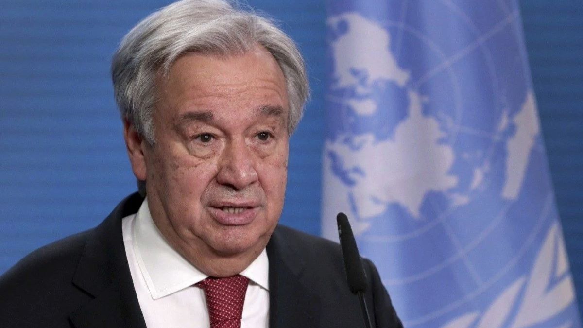 El secretario general de la ONU, Antonio Guterres.