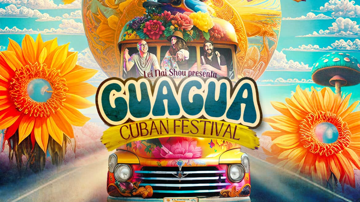 Cartel promocional del Guagua Cuban Festival.