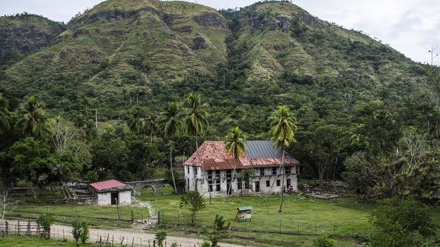 The old La Fraternidad coffee plantation in Songo la Maya. 