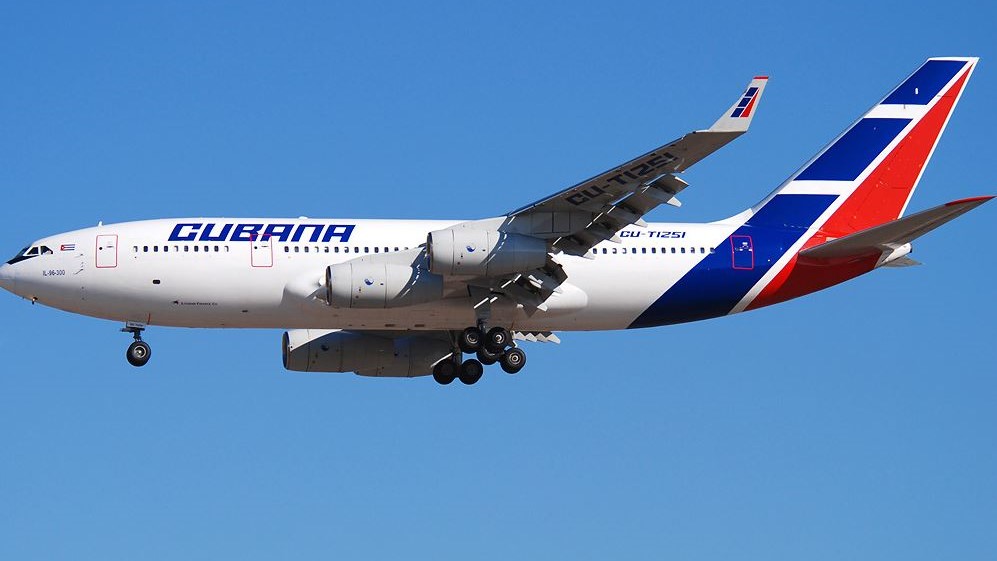 A Cubana de Aviacion flight was forced to return to Madrid