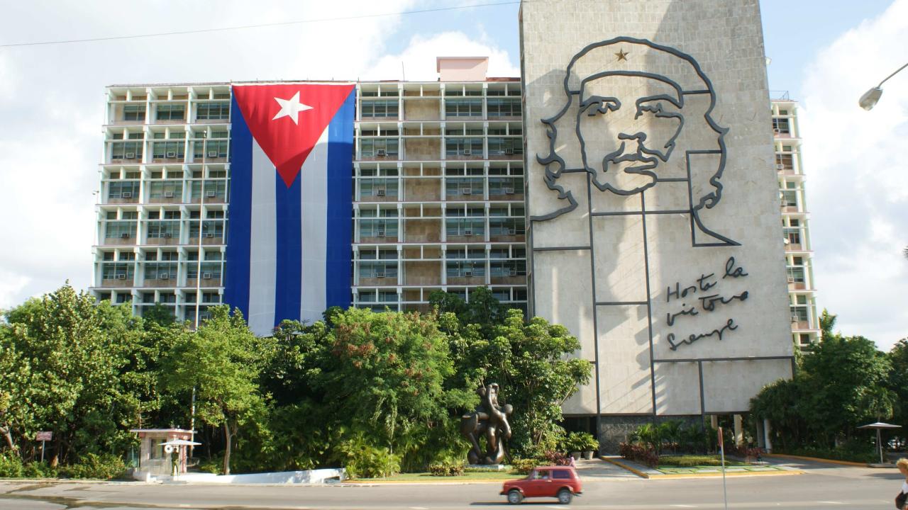 Sede del Ministerio del Interior en La Habana.