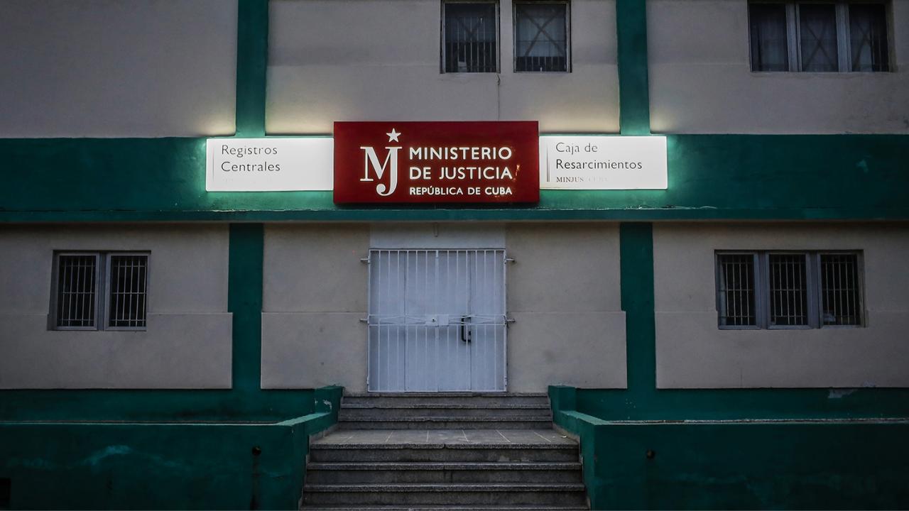 Sede del Ministerio de Justicia en Cuba.