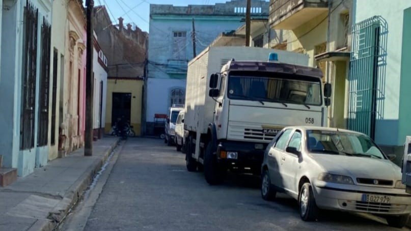 Un camión Kamaz, entre los vehículos para el traslado de los procesados de Nuevitas.
