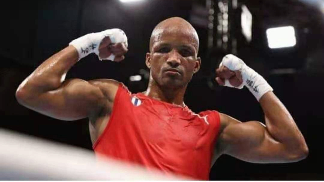 El boxeador cubano Roniel Iglesias.