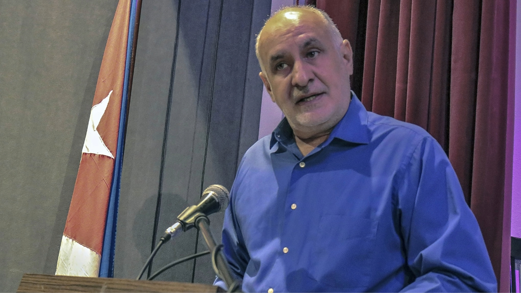 El presidente de la Unión de Periodistas de Cuba, Ricardo Ronquillo Bello.