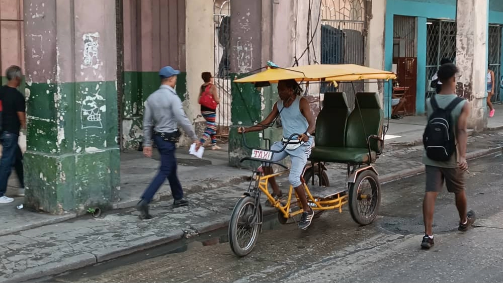 Una calle en Cuba.