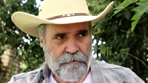 El ganadero cubano José A. Casimiro
