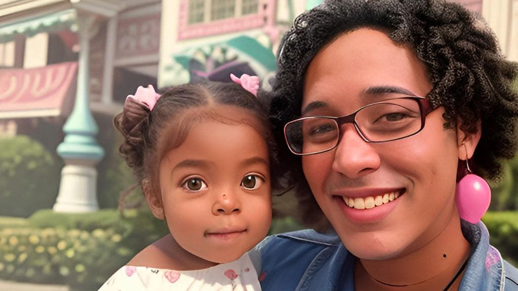 Milagro Ortiz y su hija, Amanda Lemus Ortiz.