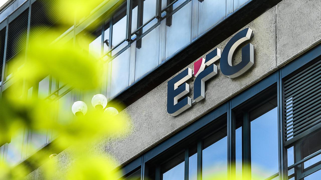 Sede del banco privado suizo EFG International.