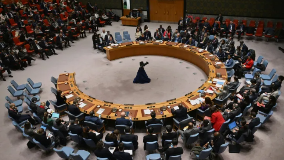 Russia and China use their veto power against a draft American resolution at the United Nations for a ceasefire in Gaza