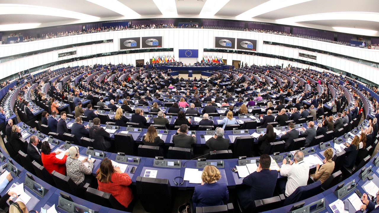 Sesión del Parlemento Europeo.