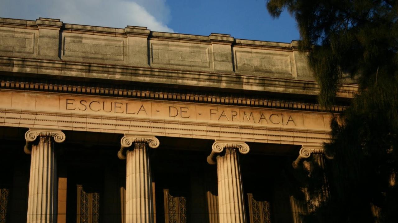 Facultad de Farmacia, Universidad de La Habana, obra de Pedro Martínez Inclán.