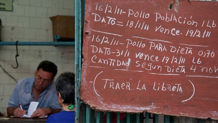 Una carnicería en La Habana, 2011.