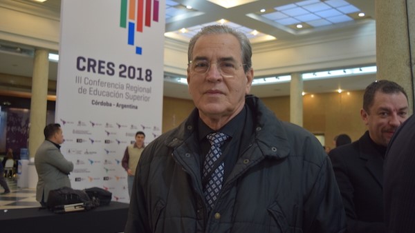 El exministro de Educación Superior, José Ramón Saborido Loidi.