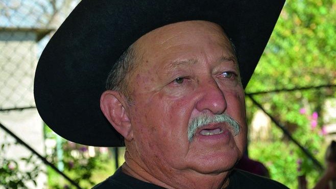 El ganadero Miguel Valdés Carmenate.
