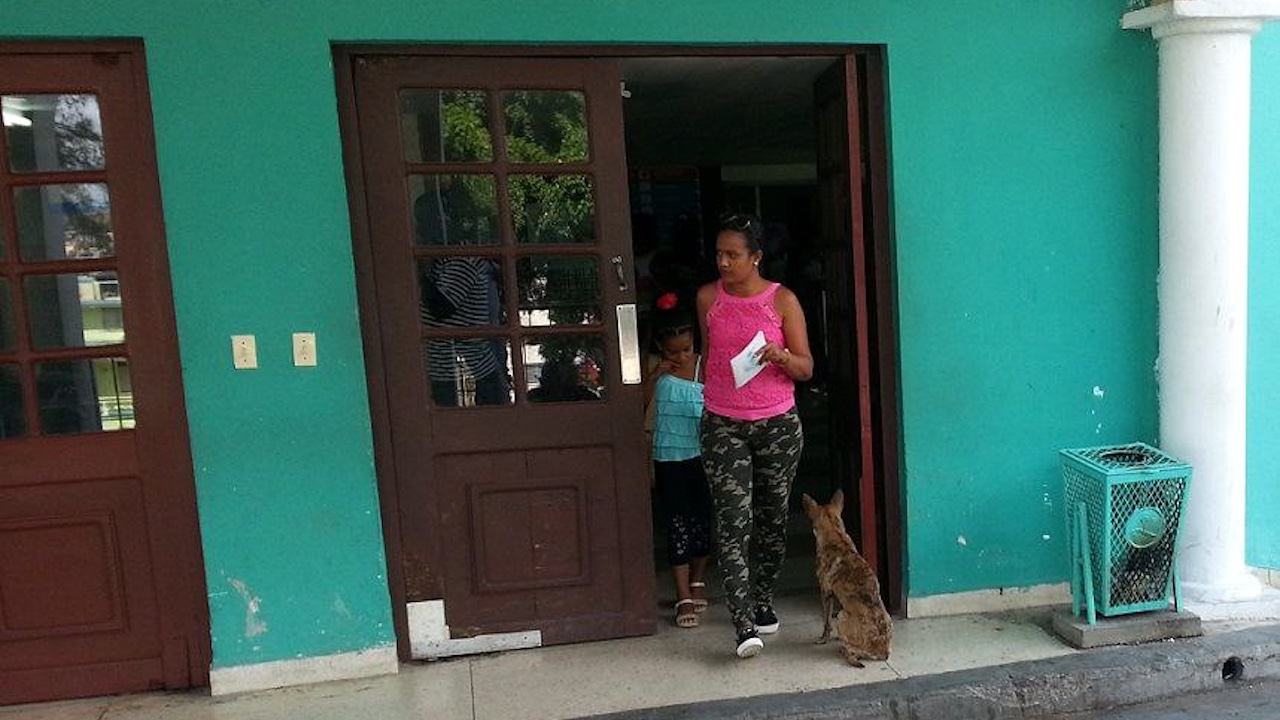 Servicio de Urgencias del Hospital Infantil Sur de Santiago de Cuba.