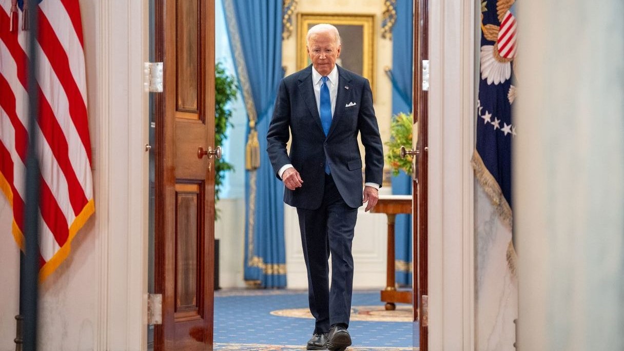 Joe Biden en la Casa Blanca.