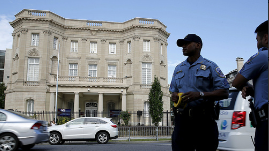 Embajada de Cuba en Washington.