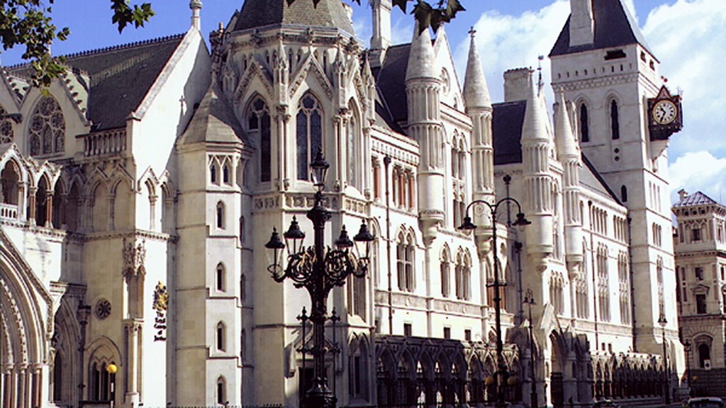 Sede de la Corte de Apelaciones de Londres.