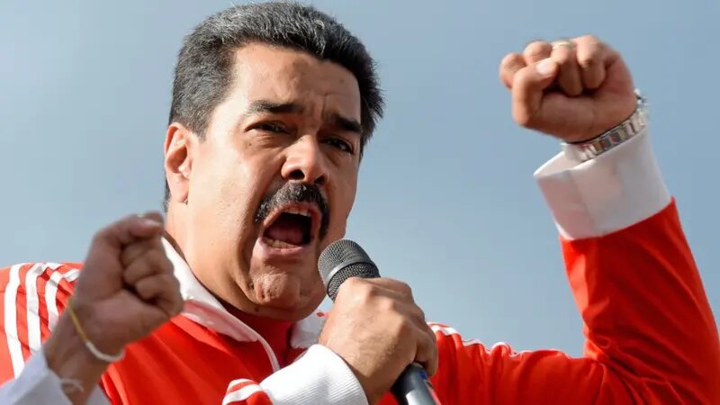 Nicolás Maduro en campaña.