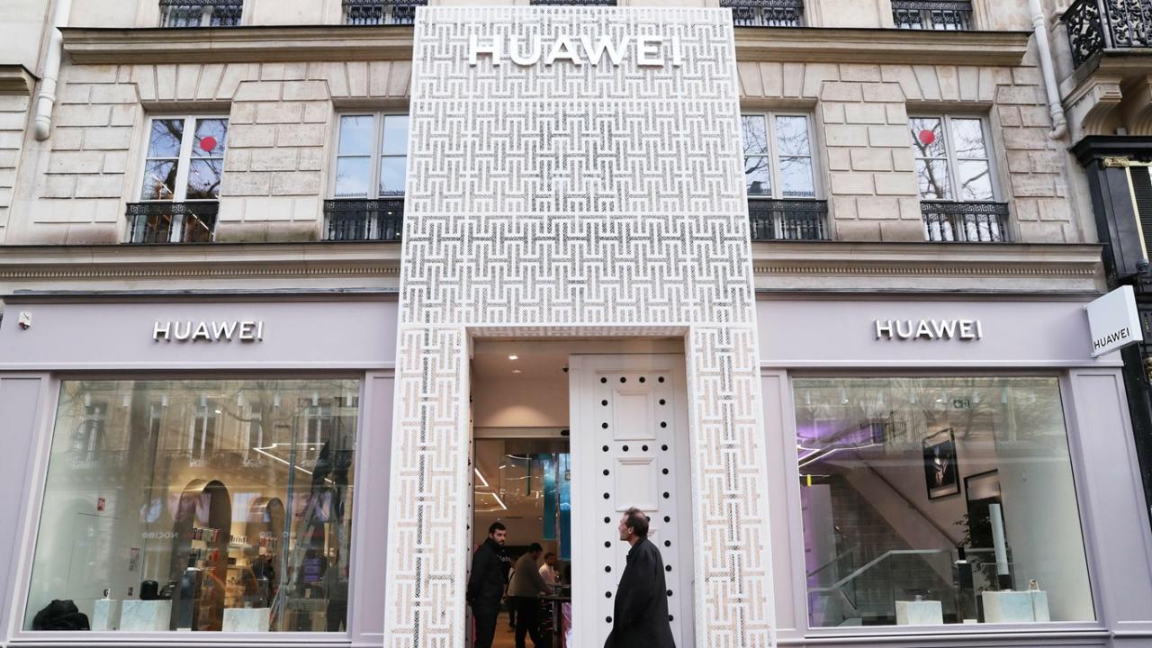 Tienda de Huawei en Alemania.