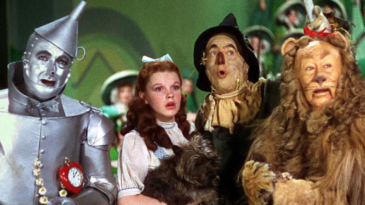 Judy Garland en un fotograma de 'El mago de Oz'.