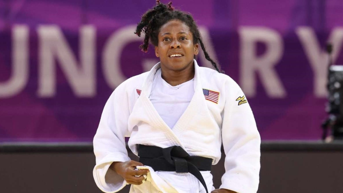 La judoca cubana María Celia Laborde.