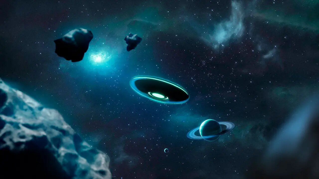 Astros, asteroides y una nave extraterrestre.