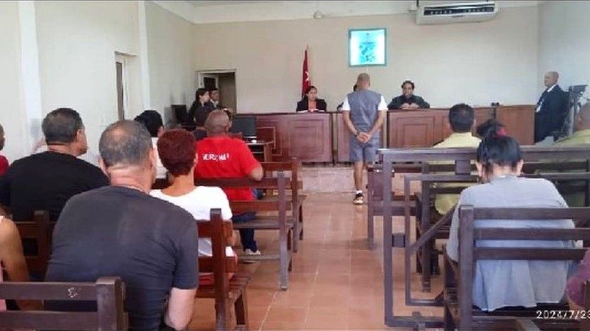 Juicio en un tribunal de Cienfuegos.