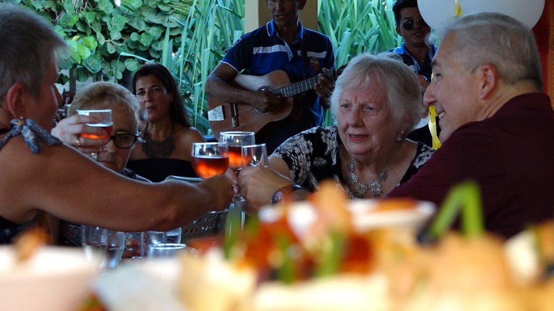 Turistas canadienses en Cuba.