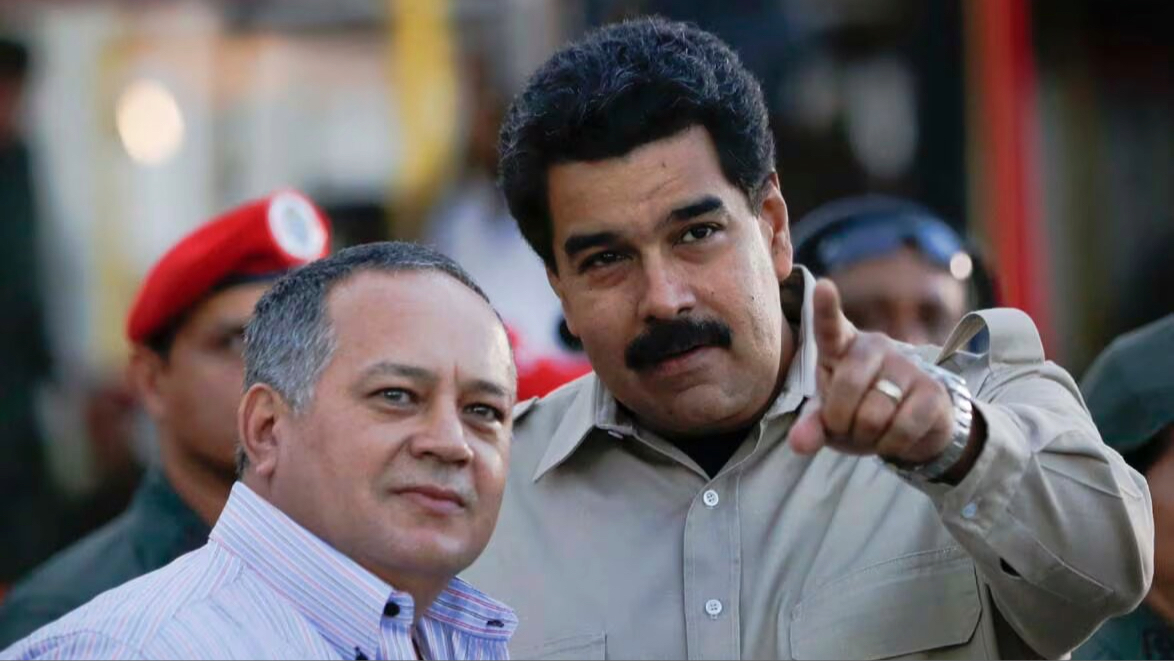 Diosdado Cabello y Nicolás Maduro, Caracas, 2013.