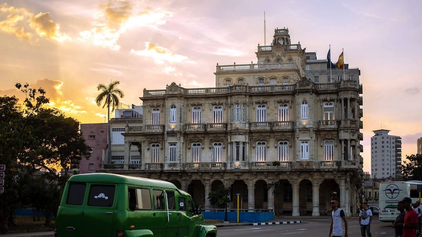 Palacio Velasco-Sarrá, actual Embajada de España en Cuba.