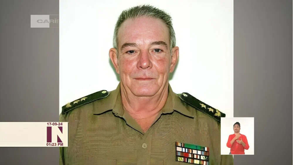 El general de división de la reserva Jorge Luis Guerrero Almaguer.