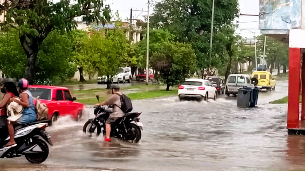 Inundación en La Habana en 2016.