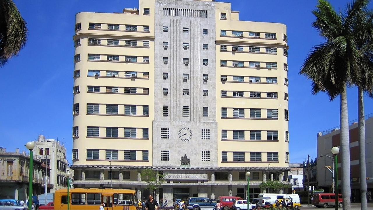 El edificio donde radica la Gran Logia Masónica de Cuba.