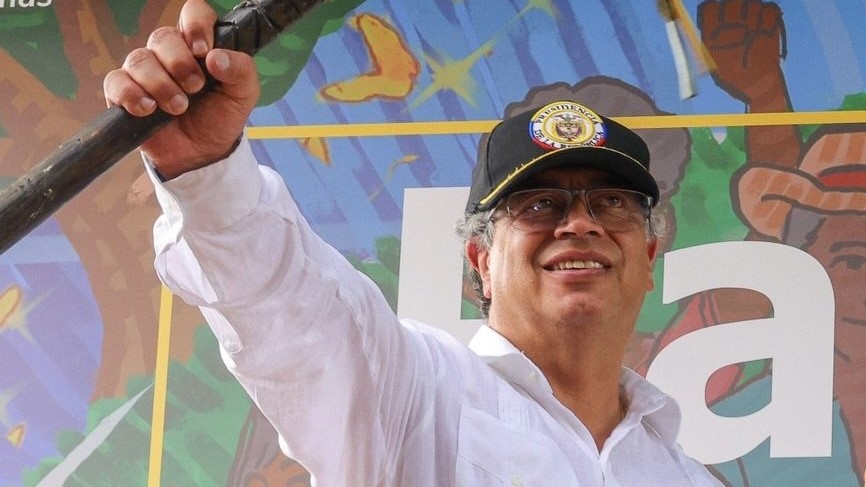 El presidente de Colombia, Gustavo Petro.