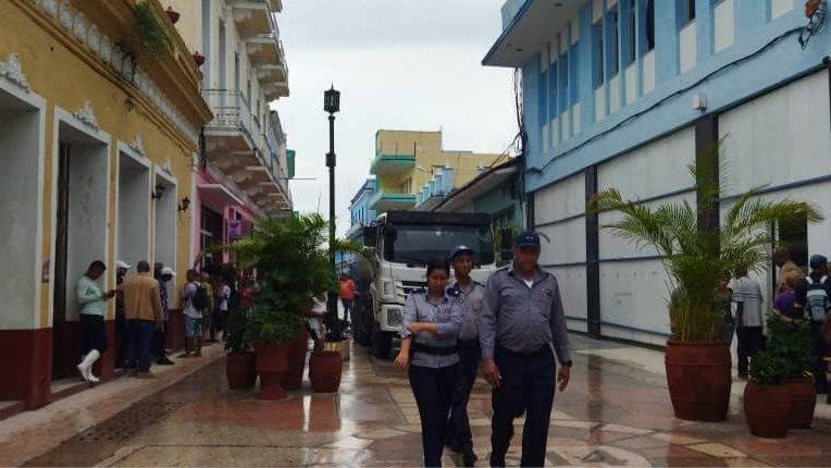 El bulevar de Sancti Spíritus, donde ocurrió el suicidio.